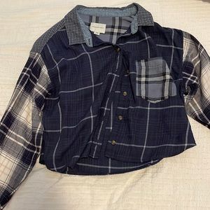 Cropped Flannel